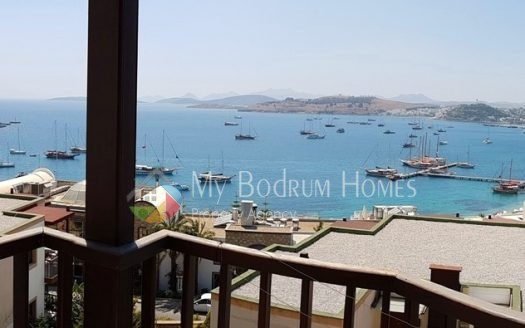 Perfect Sea View Apartment House For Sale in Bodrum Center